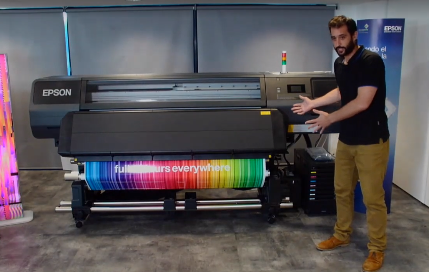 Epson lanza la impresora de sublimación de tinta de 76 pulgadas SC