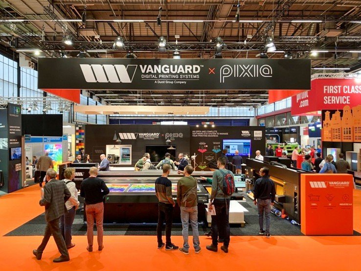 Vaguard expone en FESPA junto a su partner regional Pixia.