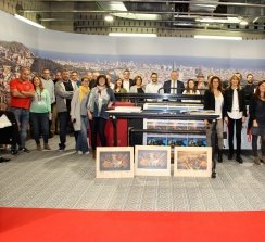 La gran familia de profesionales de Agfa Graphics en la sede de Barcelona.