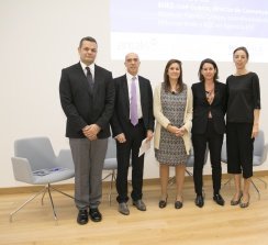 Representantes de Antalis, Ferrovial, Reale Seguros y Suez Spain participaron en la mesa redonda.