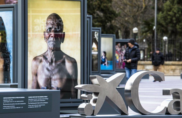 La muestra forma parte del programa “Arte en la calle” y se ha expuesto en diferentes ciudades españolas.