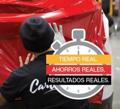 Dos profesionales de Car Wrap City probaron seis vinilos de diferentes marcas.