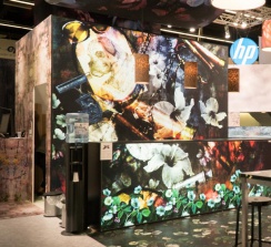 HP participó en la edición de 2018, mostrando todo el potencial de la impresión digital.