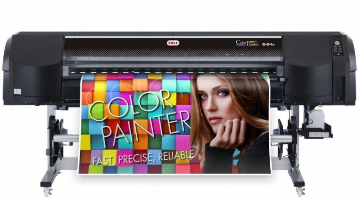 OKI ColorPainter E-64s, una impresora de gran formato rentable y de alta precisión.