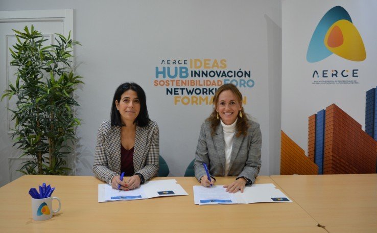 Marina Uceda, directora de Pick&Pack, y Sara Ruiz, directora general de AERCE. 