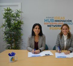 Marina Uceda, directora de Pick&Pack, y Sara Ruiz, directora general de AERCE. 