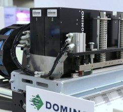 Domino K600i, impresora inkjet digital UV de doble barra.