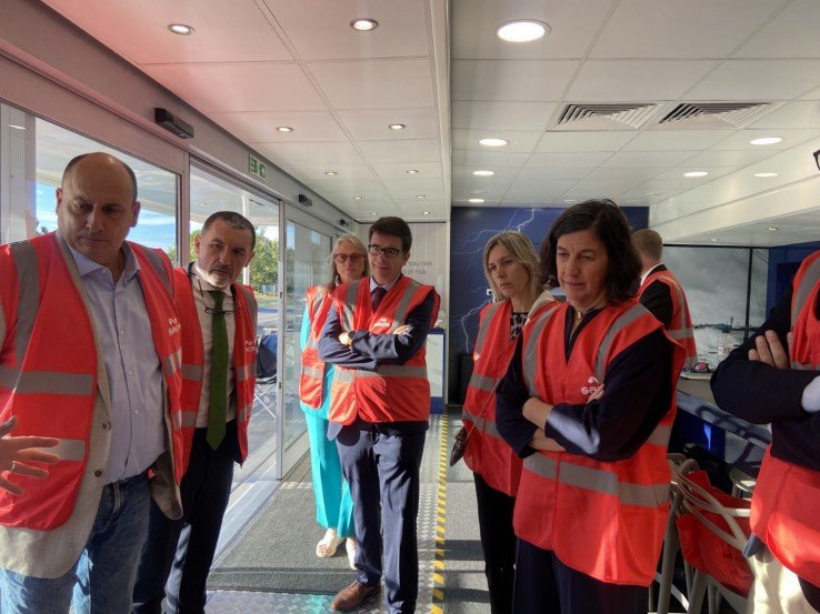 Presentación del FM Resilience Truck en la planta del Grupo Saica en El Burgo de Ebro (Zaragoza).