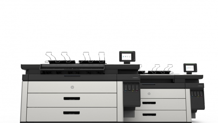 Las HP PageWide XL proporcionan impresiones monocromo y color a velocidades asombrosas.