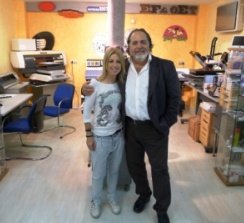 Sonica Macías y José Luis Brunini.