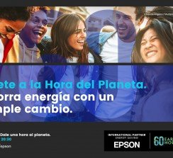 Epson y La Hora del Planeta animan a la gente a llevar a cabo sencillas acciones de ahorro energético en el Banco de Horas global.