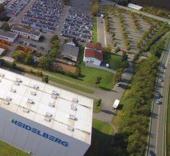 Las instalaciones de Wiesloch-Walldorf cubren un área total de alrededor de 840.000 metros cuadrados.