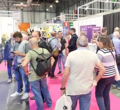 El stand fue visita obligada para todas las empresas y proveedores del sector de la industria gráfica andaluza.