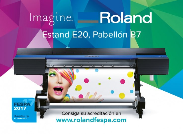 En FESPA, Roland mostrará los beneficios de integrar su tecnología en cada negocio.