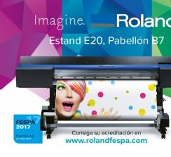 En FESPA, Roland mostrará los beneficios de integrar su tecnología en cada negocio.