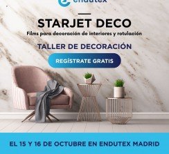 La gama STARJET DECO ofrece numerosos beneficios para la renovación de espacios y mobiliario.