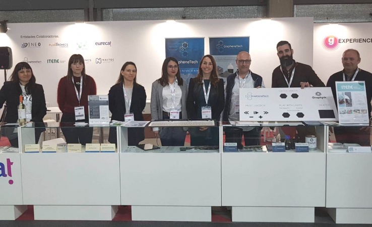 EURECAT, AIMPLAS, ITENE, NAITEC, GRAPHENETEC, MATEPRINCS y LAN PRINTECH han participado en la feria.