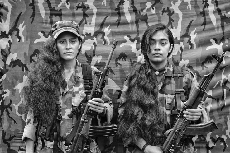 Las fotografías muestran la realidad del conflicto colombiano.