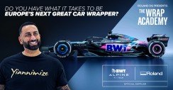 Los wrappers de vehículos pueden llevar sus habilidades a la pole position, gracias al equipo de BWT Alpine F1 y el famoso rotulista de coches Yianni Charalambous.