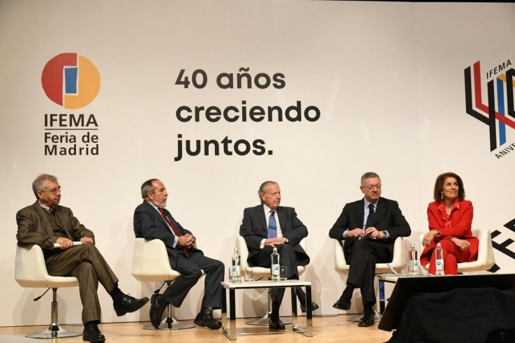  “Crónica cuatro décadas de IFEMA” reunió a importantes actores en la historia de la institución.