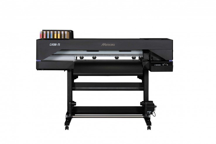 La serie CJV200 es la nueva gama de Mimaki de impresoras/cortadoras integradas ecosolventes de nivel básico.