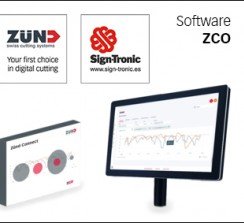 Zünd y Sign-Tronic recibirán a los profesionales en el Pabellón 1, stand G20 de FESPA 2021.