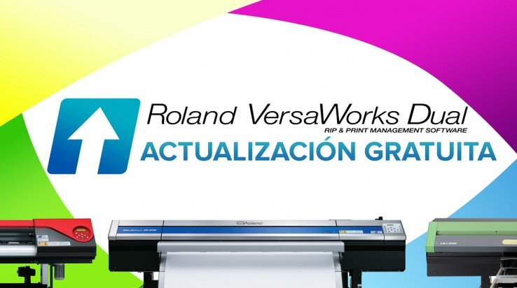 Los clientes que ya están utilizando VersaWorks Dual podrán actualizarse gratuitamente a la última versión.