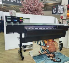 La nueva impresora con tintas latex de Brother, una de las novedades más destacadas de FESPA 2023.