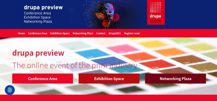 La plataforma "drupa preview" se lanzó en octubre con gran éxito.