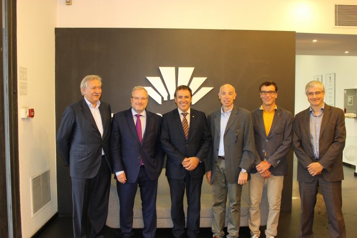 Javier Riera-Marsá, Constantí Serrallonga, Jordi Quera, Xavier Pascual, Salvador Tasqué y Jordi Magre.