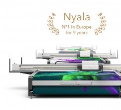 Nyala imprime con tintas neón y es la simbiosis perfecta entre calidad de impresión superior, multifuncionalidad y eficiencia.