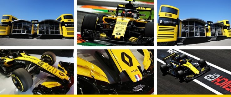 Hexis es proveedor oficial de films adhesivos para Renault Sport Formula One Team.