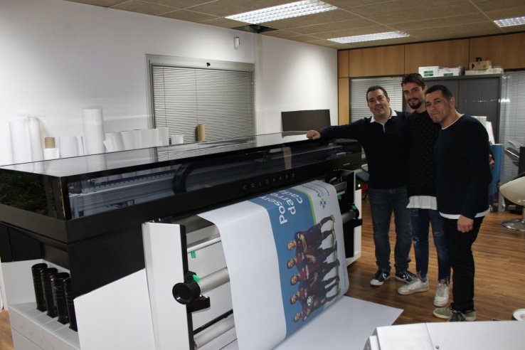 El equipo de Teletransfer se muestra encantado con la tecnología UVgel.