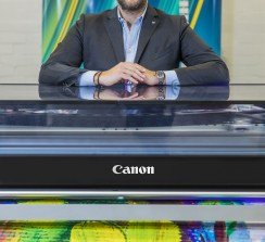 Michele Tuscano, Vice President Large Format Graphics, Canon EMEA.